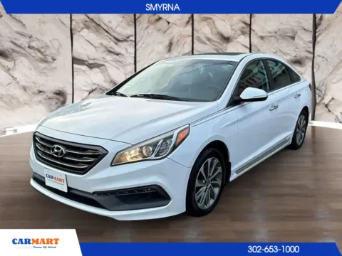 White 2017 Hyundai Sonata Sport Sedan 4D for sale in Smyrna, DE