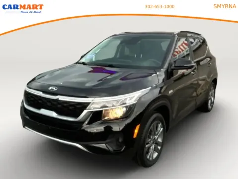 Black 2021 Kia Seltos S 2.0 Sport Utility 4D for sale in Smyrna, DE