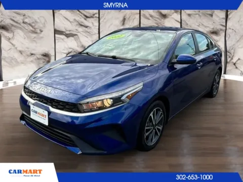 Blue 2022 Kia Forte LXS Sedan 4D for sale in Smyrna, DE