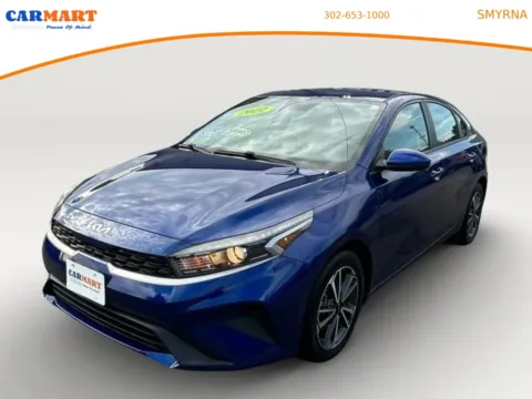 Blue 2022 Kia Forte LXS Sedan 4D for sale in Smyrna, DE