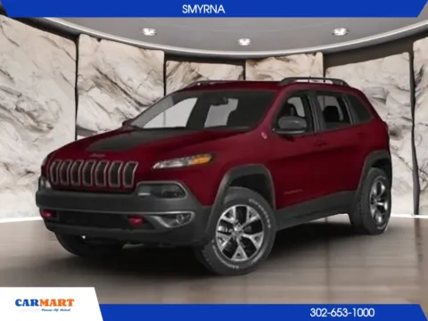 Red 2015 Jeep Cherokee TrailHawk Sport Utility 4D for sale in Smyrna, DE