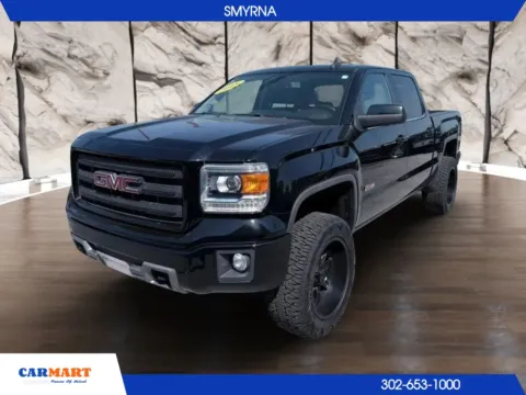 Black 2015 GMC Sierra 1500 Crew Cab SLE Pickup 4D 5 3/4 ft for sale in Smyrna, DE