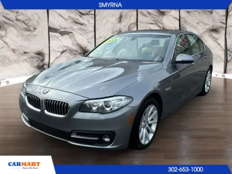 Gray 2015 BMW 5 Series 535i xDrive Sedan 4D for sale in Smyrna, DE