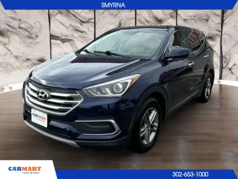 Blue 2018 Hyundai Santa Fe Sport Sport Utility 4D for sale in Smyrna, DE