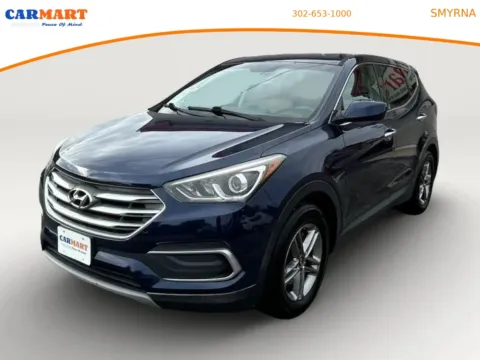 Blue 2018 Hyundai Santa Fe Sport Sport Utility 4D for sale in Smyrna, DE