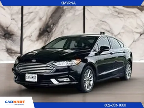 Black 2017 Ford Fusion SE Sedan 4D for sale in Smyrna, DE