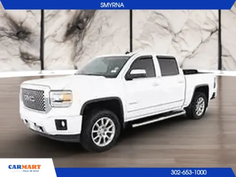 White 2014 GMC Sierra 1500 Crew Cab Denali Pickup 4D 5 3/4 ft for sale in Smyrna, DE