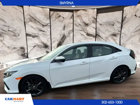 Another view of 2021 Honda Civic EX Hatchback 4D for sale in Smyrna, DE at CARMART - Smyrna