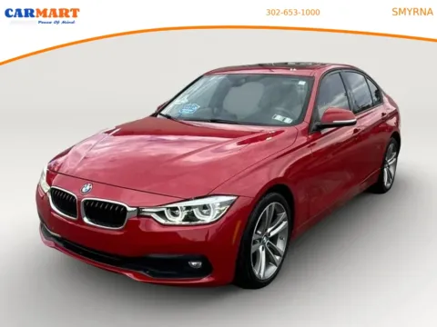 Red 2016 BMW 3 Series 328i Sedan 4D for sale in Smyrna, DE