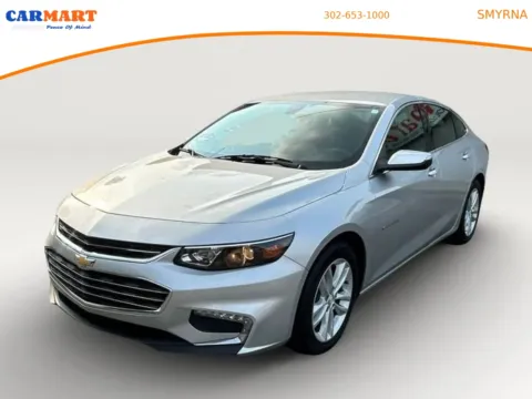 Silver 2018 Chevrolet Malibu LT Sedan 4D for sale in Smyrna, DE