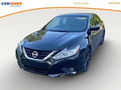 Black 2018 Nissan Altima 2.5 SR Sedan 4D for sale in Smyrna, DE