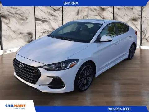 White 2017 Hyundai Elantra Sport Sedan 4D for sale in Smyrna, DE
