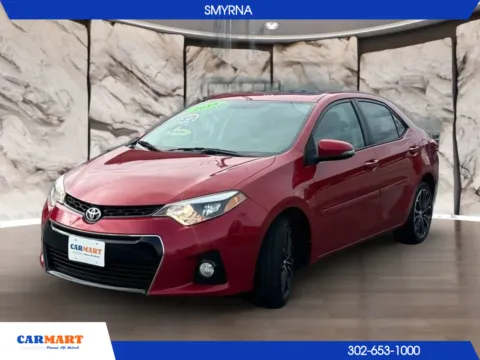 Red 2016 Toyota Corolla S Plus Sedan 4D for sale in Smyrna, DE