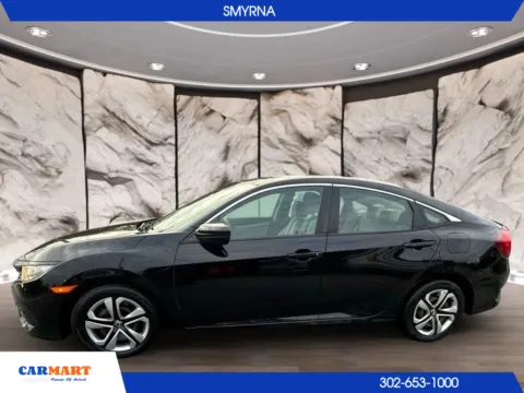 Another view of 2018 Honda Civic LX Sedan 4D for sale in Smyrna, DE at CARMART - Smyrna