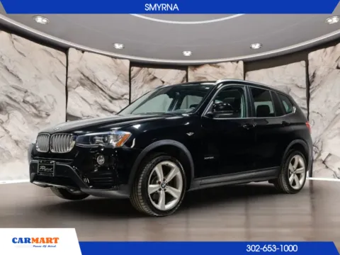 Black 2017 BMW X3 xDrive28i Sport Utility 4D for sale in Smyrna, DE