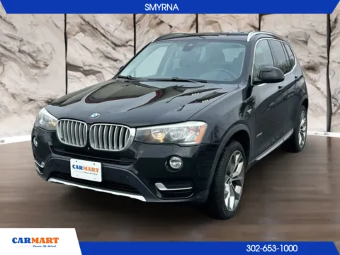 Black 2017 BMW X3 xDrive28i Sport Utility 4D for sale in Smyrna, DE