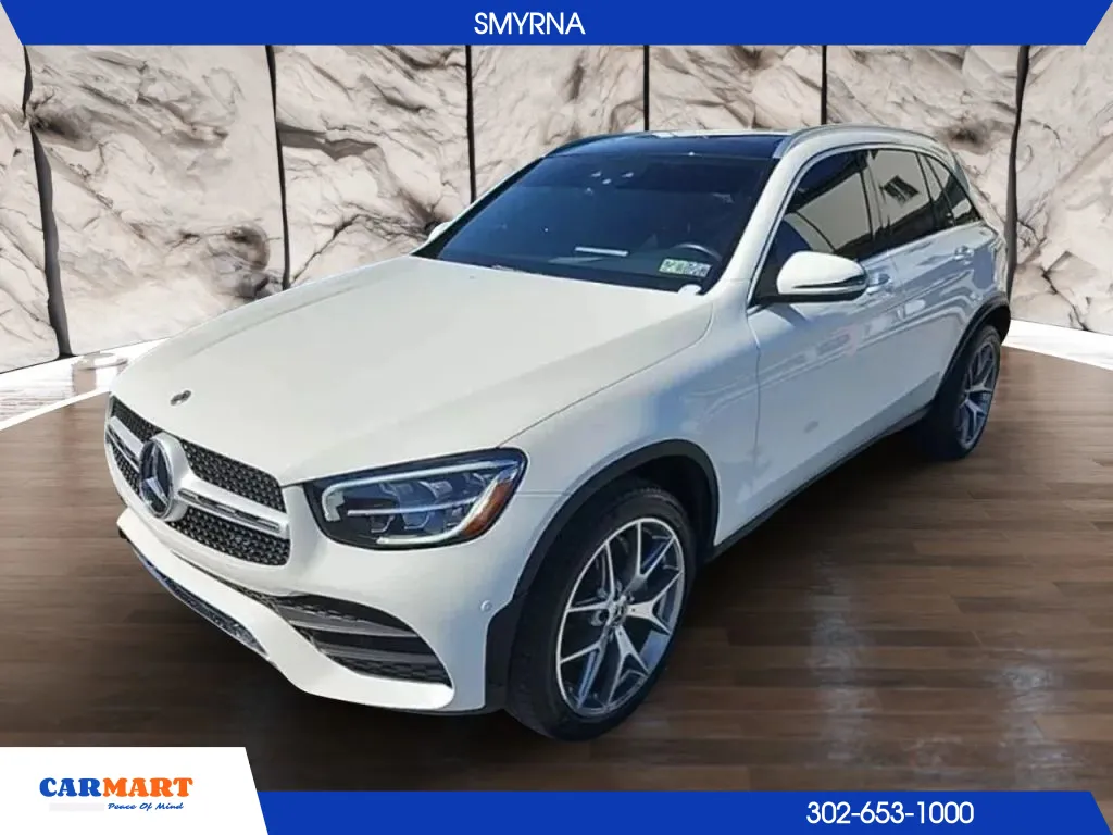 White 2021 Mercedes-Benz GLC 300 4MATIC Sport Utility 4D for sale in Smyrna, DE