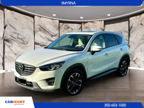 White 2016 MAZDA CX-5 Grand Touring Sport Utility 4D for sale in Smyrna, DE