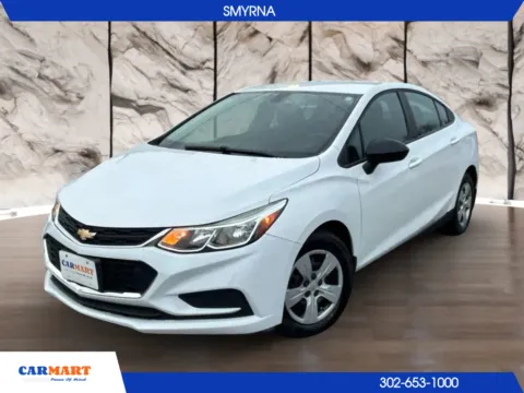 White 2018 Chevrolet Cruze LS Sedan 4D for sale in Smyrna, DE