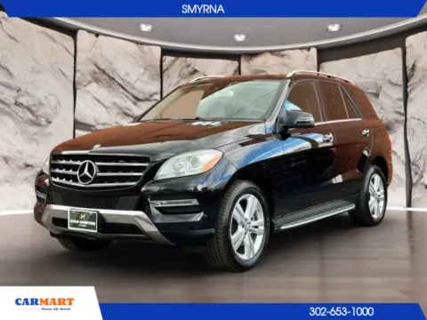 Black 2015 Mercedes-Benz M-Class ML 350 4MATIC Sport Utility 4D for sale in Smyrna, DE