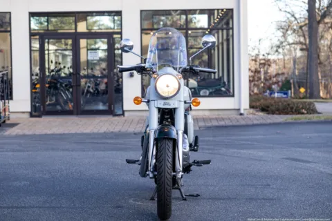 Another view of 2023 Royal Enfield Classic 350 Halcyon Grey for sale in Boxborough, MA at Boxborough