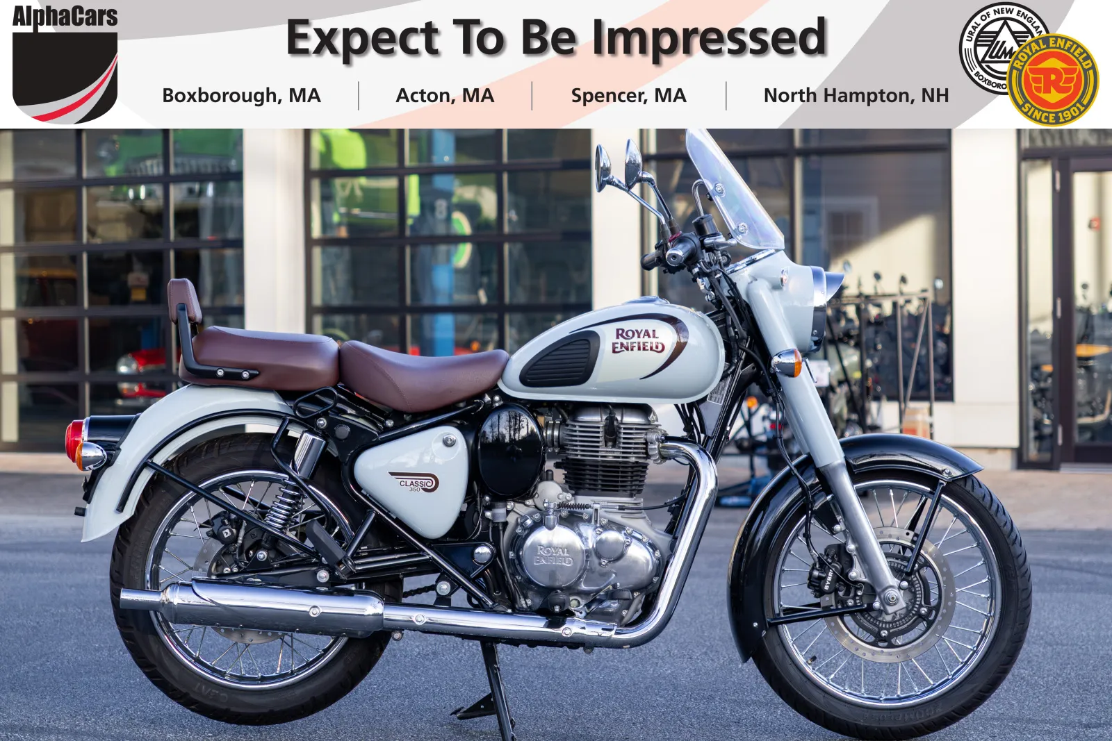 2023 Royal Enfield Classic 350 Halcyon Grey for sale in Boxborough, MA
