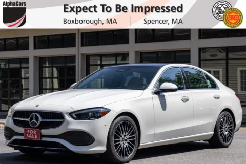 White 2022 Mercedes-Benz C 300 4MATIC Pinnacle for sale in Boxborough, MA