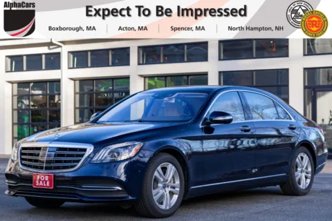 Blue 2020 Mercedes-Benz S 560 4MATIC for sale in Boxborough, MA