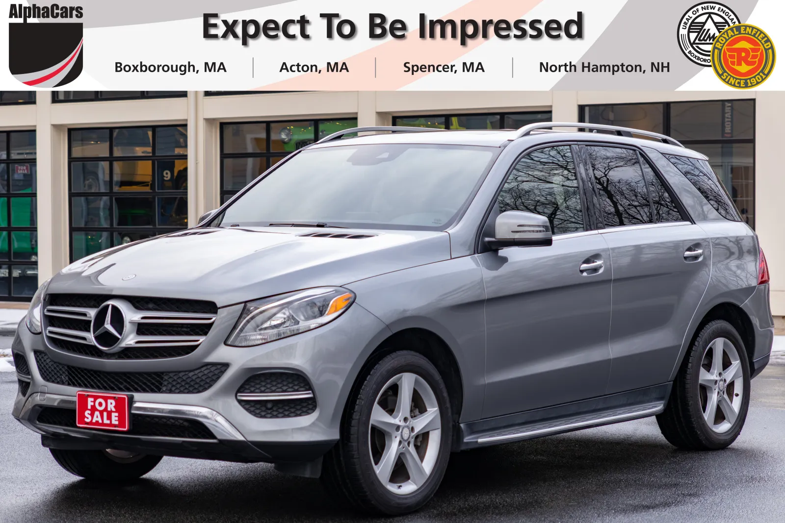 Silver 2016 Mercedes-Benz GLE 350 4MATIC P1 for sale in Boxborough, MA