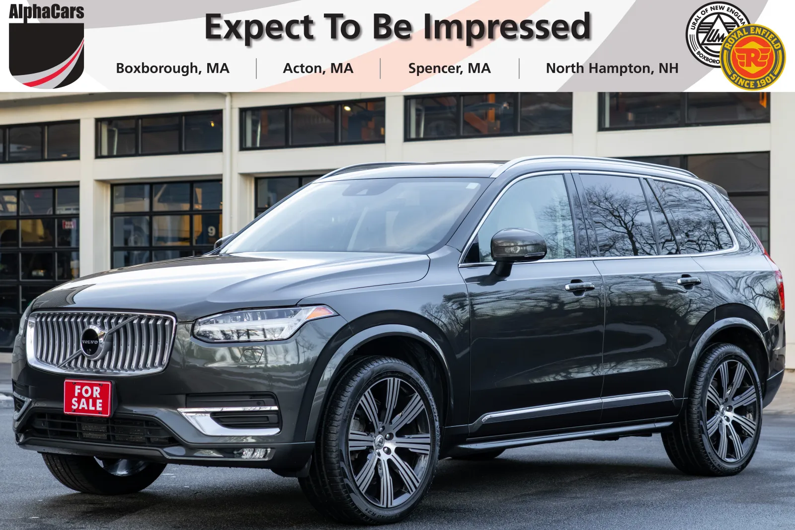 Gray 2021 Volvo XC90 T6 Inscription 6 Passenger for sale in Boxborough, MA