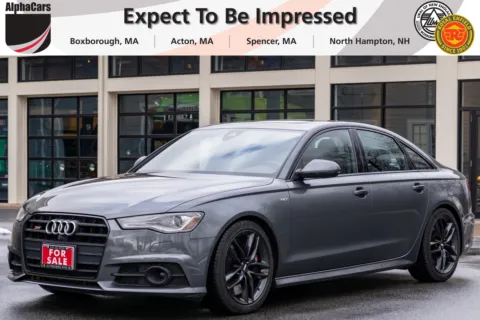Gray 2016 Audi S6 4.0T Premium Plus for sale in Boxborough, MA