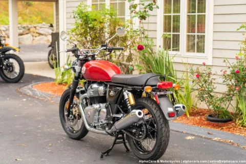 More photos of 2026 Royal Enfield Interceptor INT650 Canyon Red at Boxborough, MA