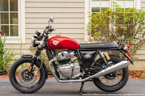 More photos of 2026 Royal Enfield Interceptor INT650 Canyon Red at Boxborough, MA