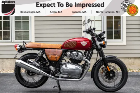 Photos of 2026 Royal Enfield Interceptor INT650 Canyon Red Custom for sale in Boxborough, MA at Boxborough Showroom & Service Center