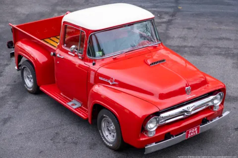 Another view of 1956 Ford F-100 Custom Cab for sale in Boxborough, MA at Boxborough