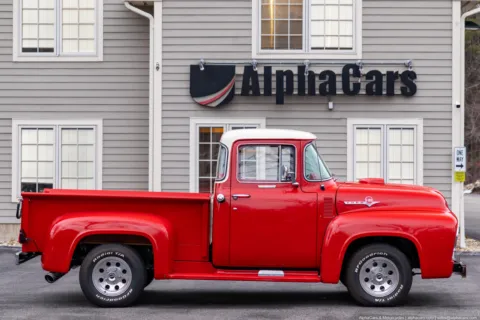 More photos of 1956 Ford F-100 Custom Cab at Boxborough, MA