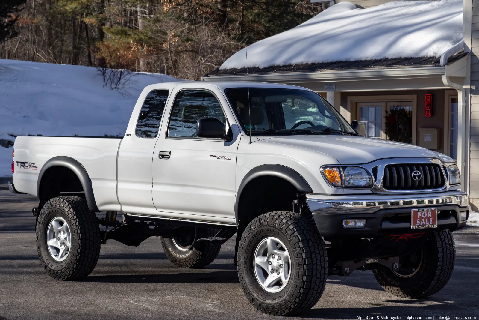 Another view of 2004 Toyota Tacoma SR5 TRD 4x4 V6 Supercharged for sale in Boxborough, MA at Boxborough