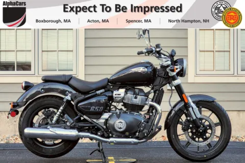 Photos of 2026 Royal Enfield Super Meteor 650 Astral Black for sale in Boxborough, MA at Boxborough Showroom & Service Center