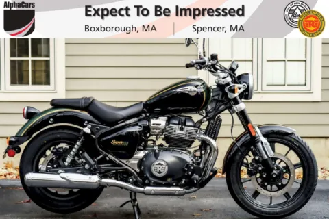 Green 2026 Royal Enfield Super Meteor 650 Interstellar Green for sale in Boxborough, MA