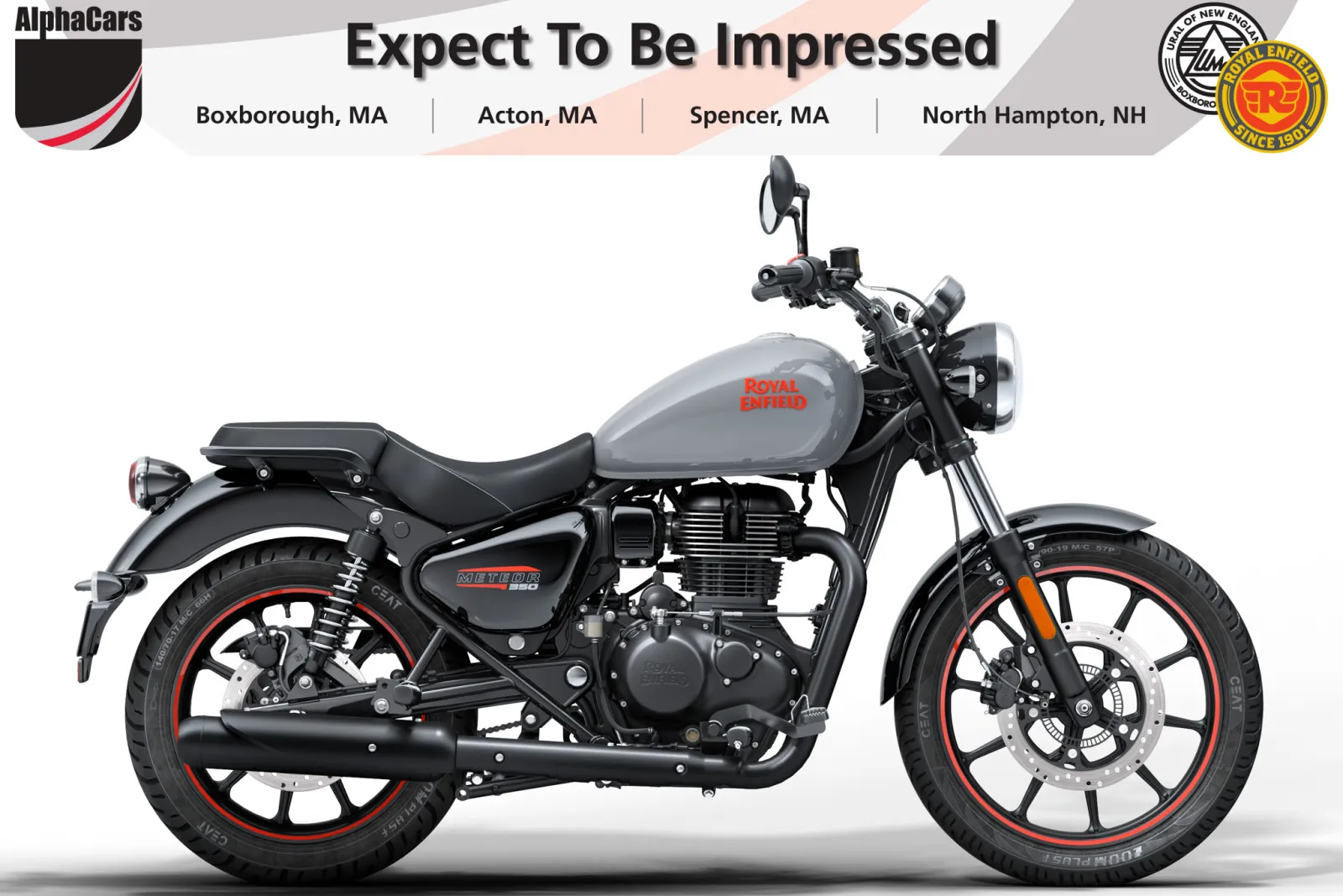 Gray 2026 Royal Enfield Meteor 350 Fireball Grey for sale in Boxborough, MA