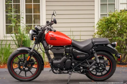 More photos of 2026 Royal Enfield Meteor 350 Fireball Red at Boxborough Showroom & Service Center, MA