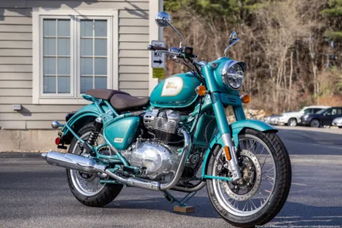 Photos of 2026 Royal Enfield Classic 650 Classic Teal for sale in Boxborough, MA at Boxborough Showroom & Service Center
