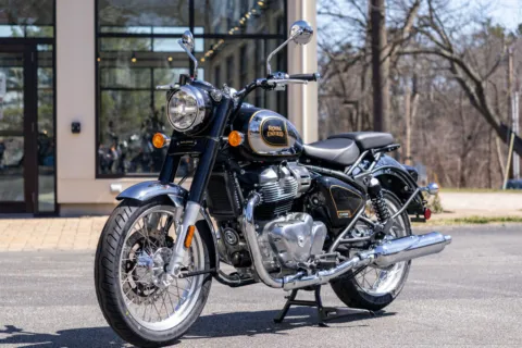 More photos of 2026 Royal Enfield Classic 650 Black Chrome at Boxborough, MA