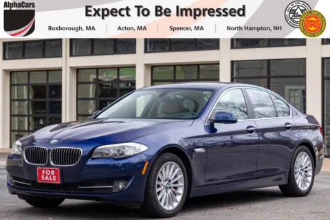 Blue 2013 BMW 535i xDrive for sale in Boxborough, MA