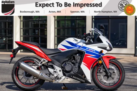 White 2014 Honda CBR500R for sale in Boxborough, MA