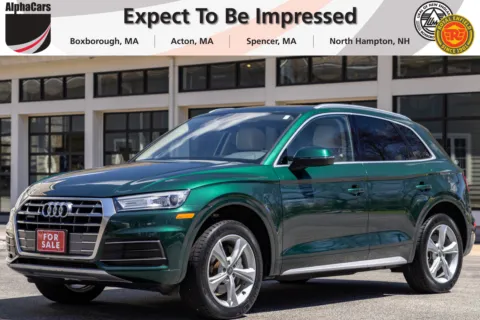 Green 2020 Audi Q5 Premium 45 TFSI Quattro S Tronic for sale in Boxborough, MA
