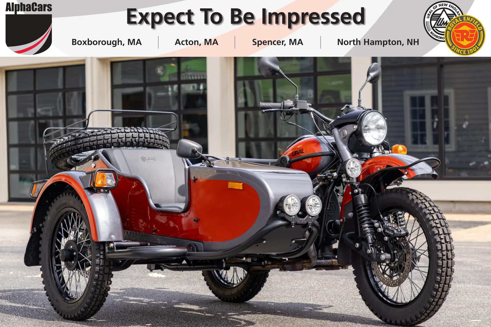 2023 Ural Gear Up 2WD Terracotta Grey Metallic for sale in Boxborough, MA