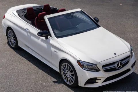 Another view of 2019 Mercedes-Benz AMG C 43 4MATIC Convertible for sale in Boxborough, MA at Boxborough Showroom & Service Center