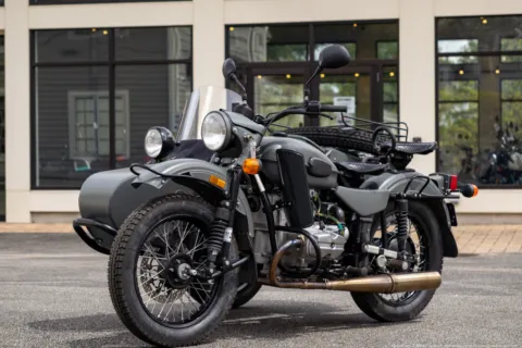 Another view of 2012 Ural Gear Up 2WD Forest Fog for sale in Boxborough, MA at Boxborough Showroom & Service Center