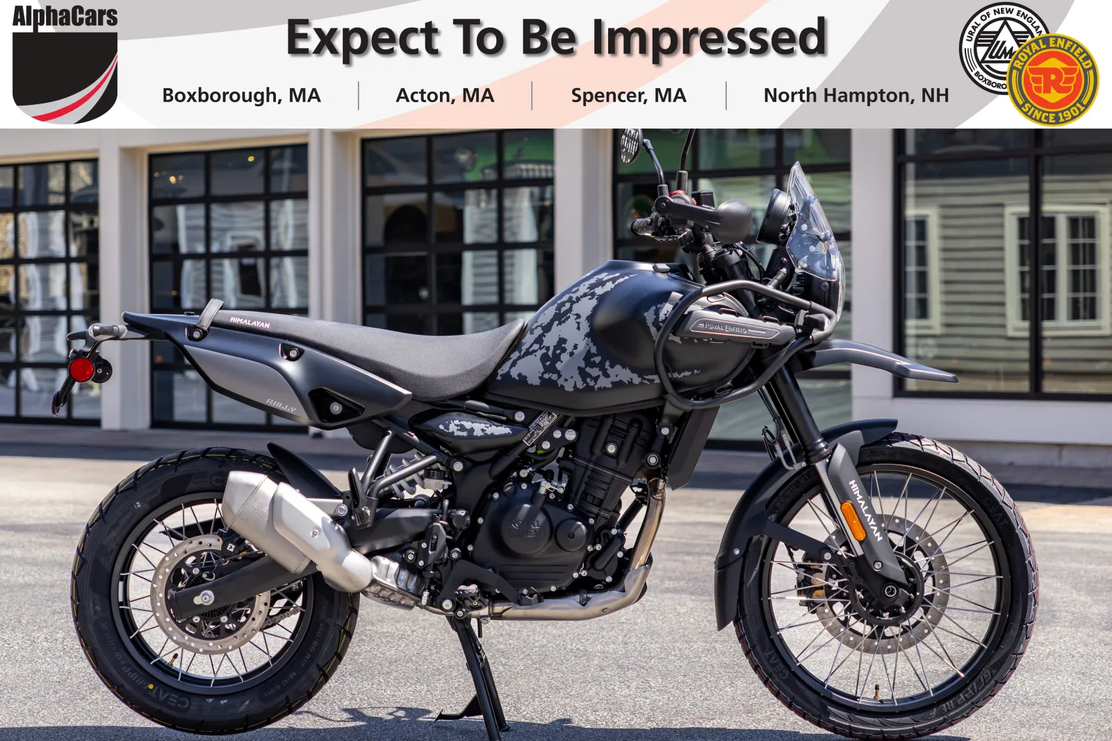 Black 2026 Royal Enfield Himalayan 450 Mana Black Tubeless for sale in Boxborough, MA